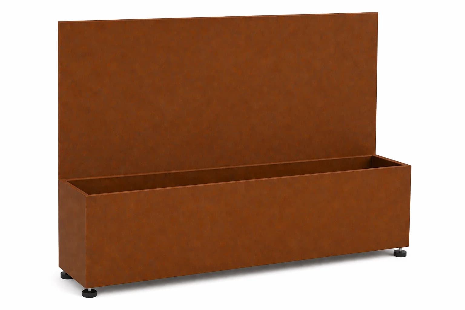 Bac acier corten 2 mm