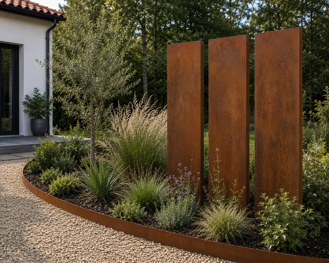 totem corten plein — image 1