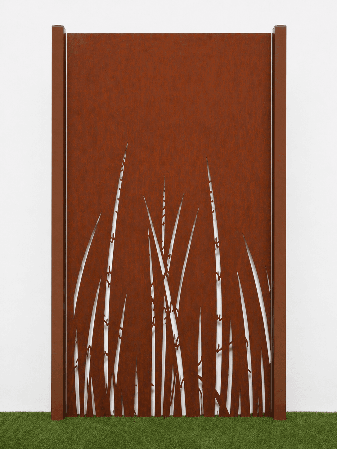 Brise vue corten motif herbes folles - miniature 2